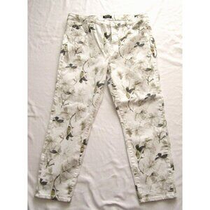 Women Buffalo David Bitton Havana High Rise Stretch Ankle Pants Sz 14/34 (WP235)
